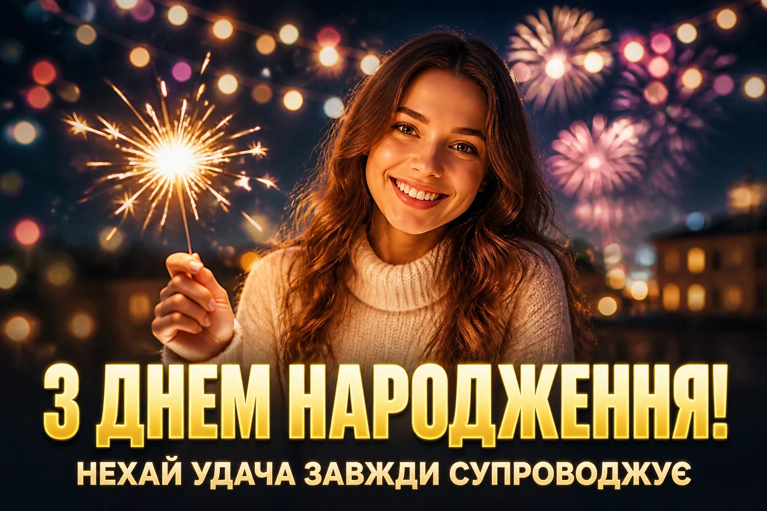 привітання з днем народження молодій дівчині