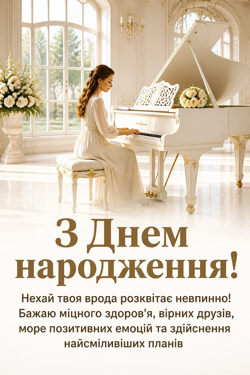 привітання з днем народження молодій дівчині