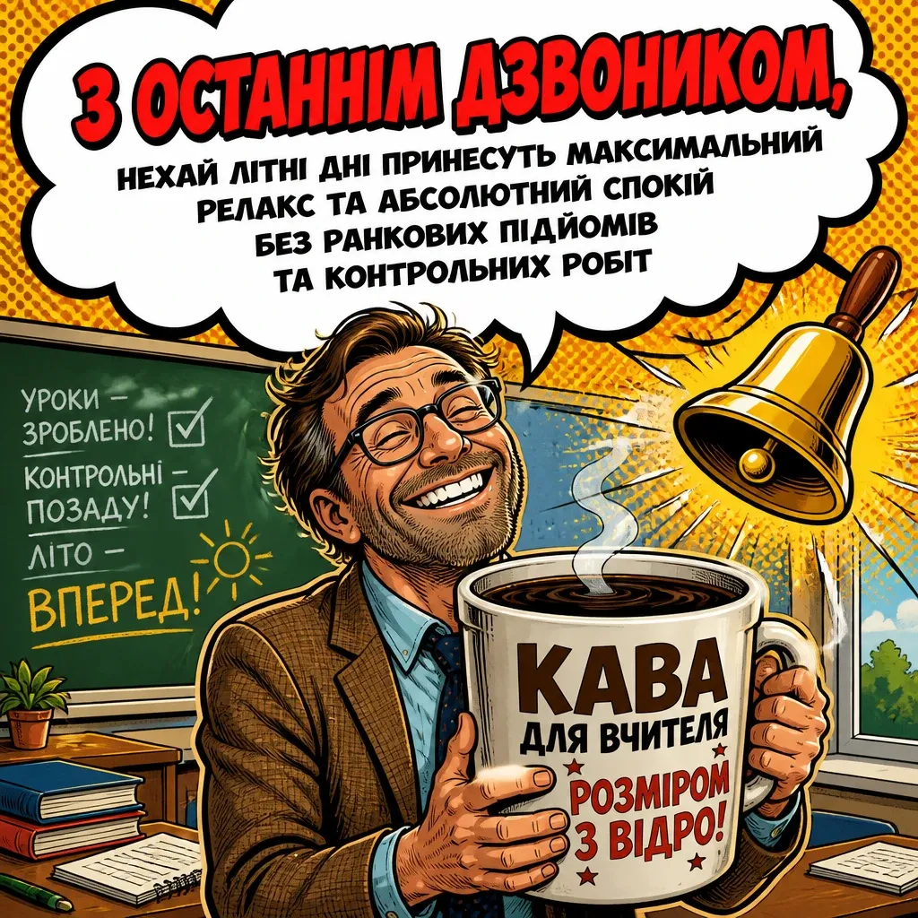 прикольні привітання з останнім дзвоником