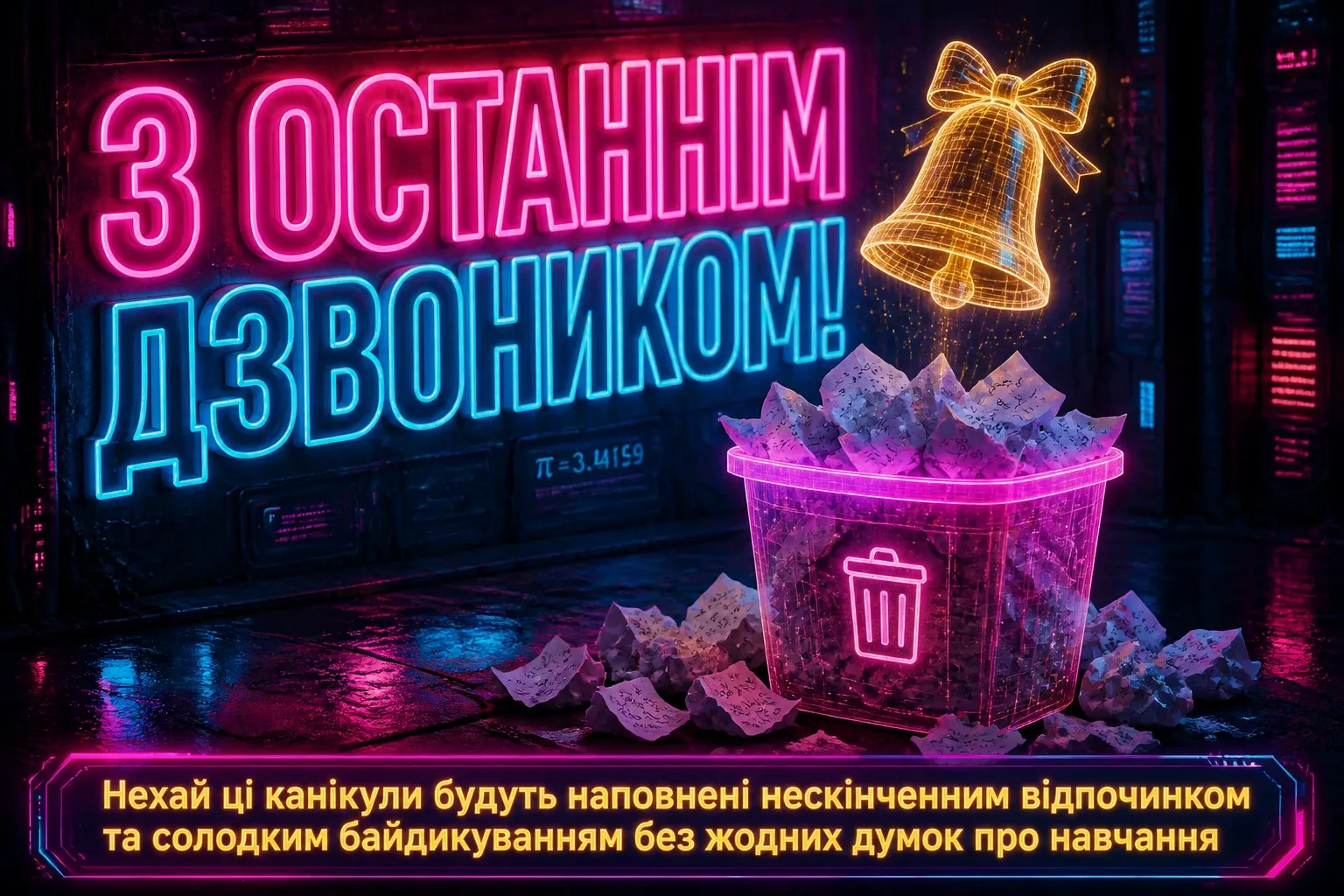 прикольні привітання з останнім дзвоником