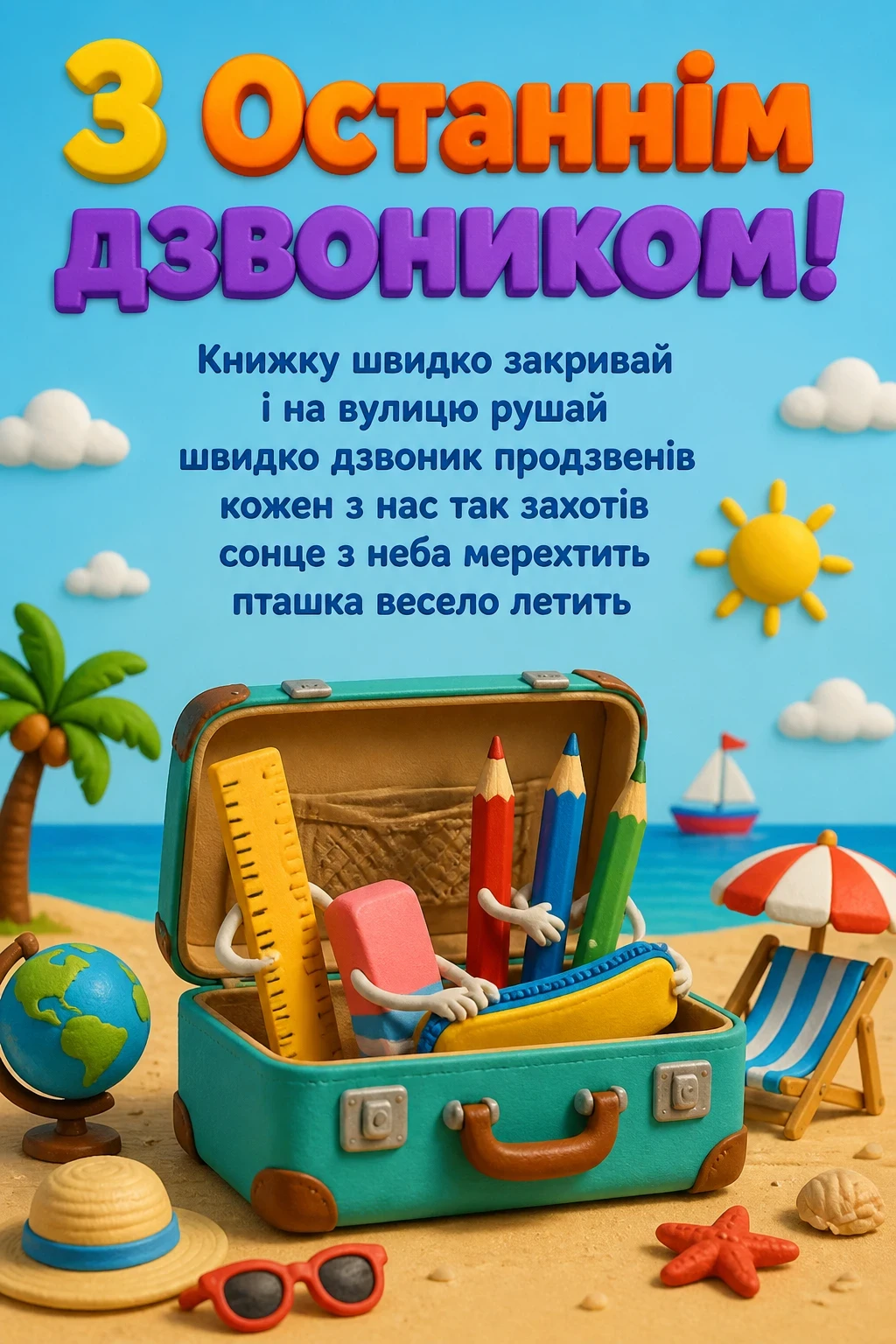 прикольні привітання з останнім дзвоником
