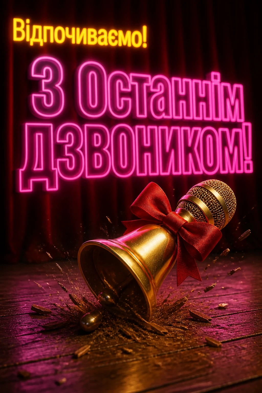 прикольні привітання з останнім дзвоником