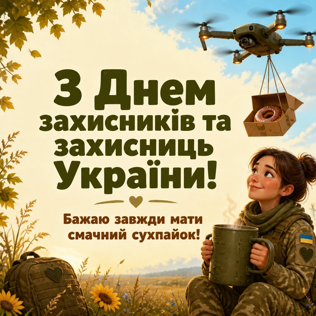 привітання з днем захисників та захисниць україни