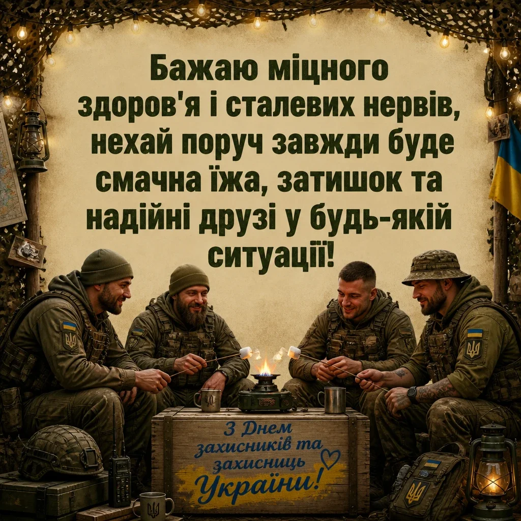 привітання з днем захисників та захисниць україни