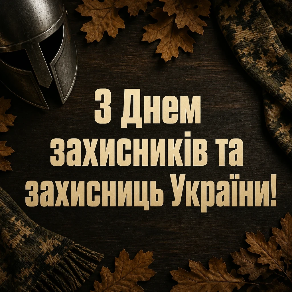 привітання з днем захисників та захисниць україни
