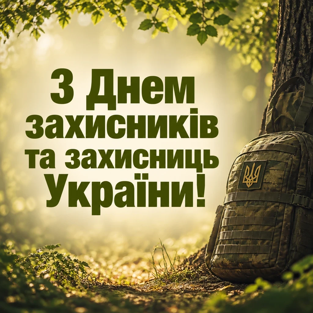 привітання з днем захисників та захисниць україни