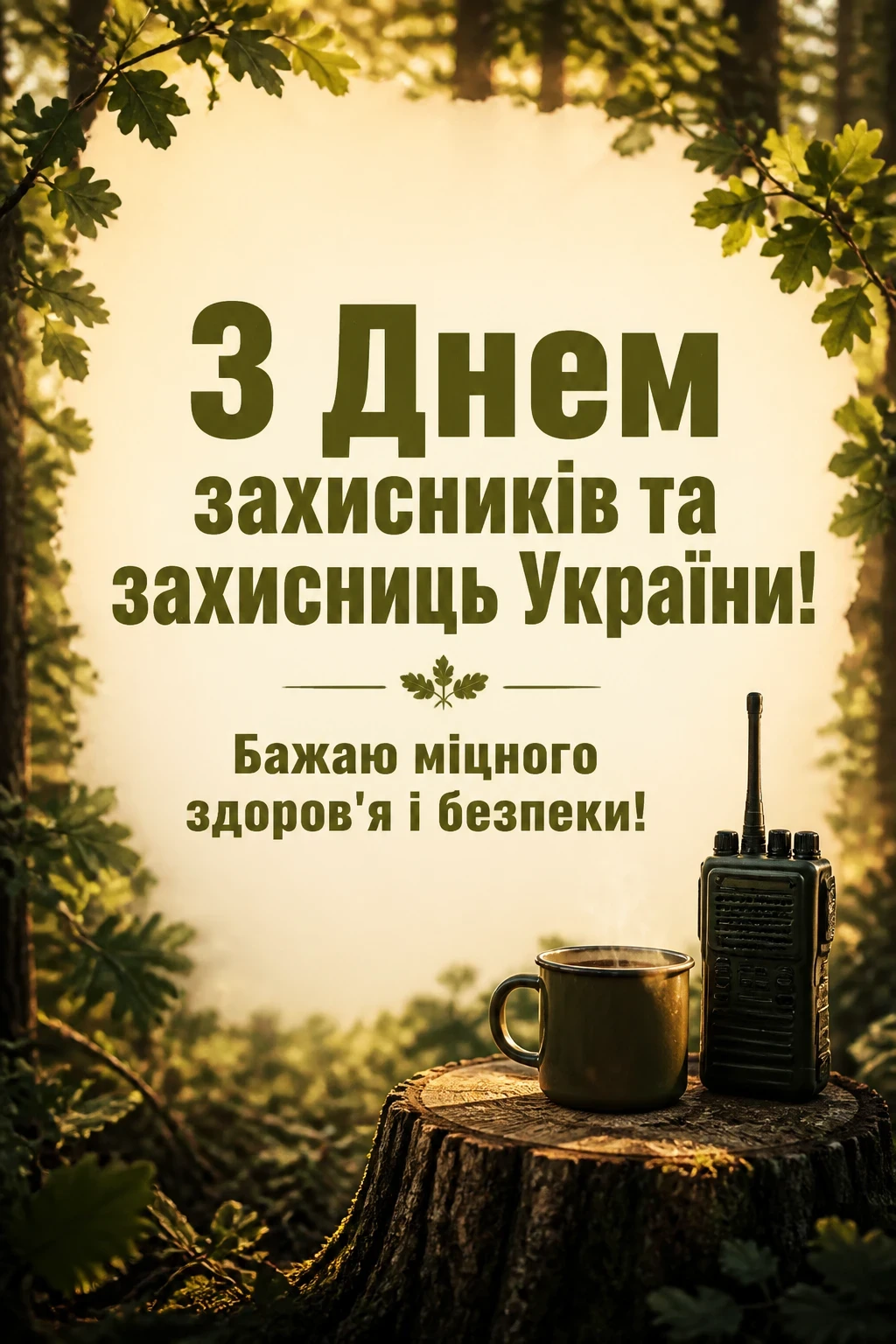 привітання з днем захисників та захисниць україни