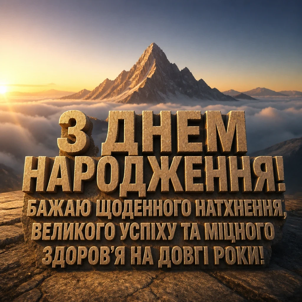 привітання хлопцю з днем народження