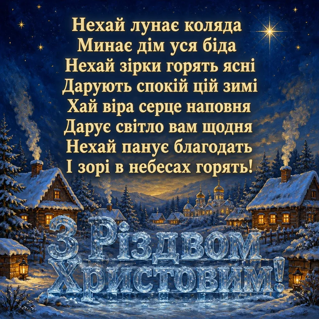 привітання з різдвом христовим листівки привітання з різдвом христовим листівки