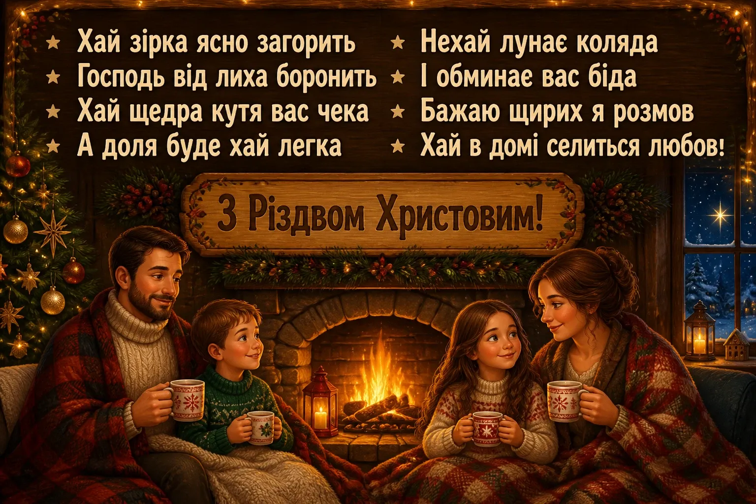 привітання з різдвом христовим листівки привітання з різдвом христовим листівки