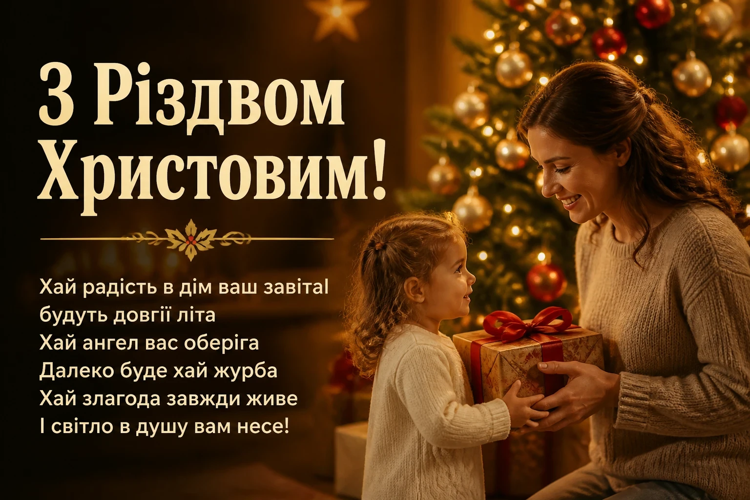 привітання з різдвом христовим листівки привітання з різдвом христовим листівки