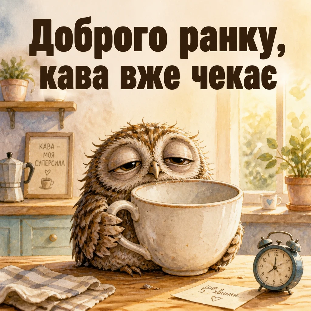з добрим ранком привітання