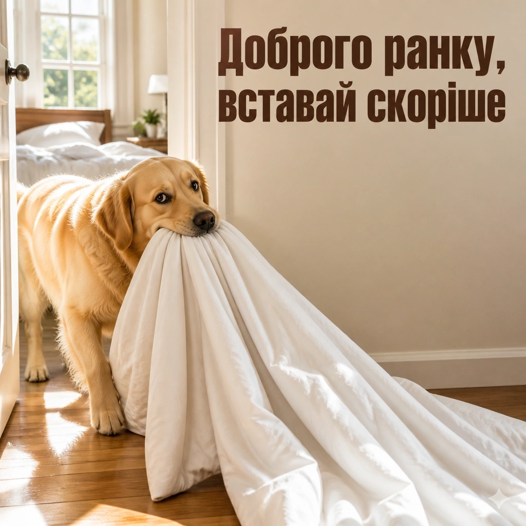 з добрим ранком привітання