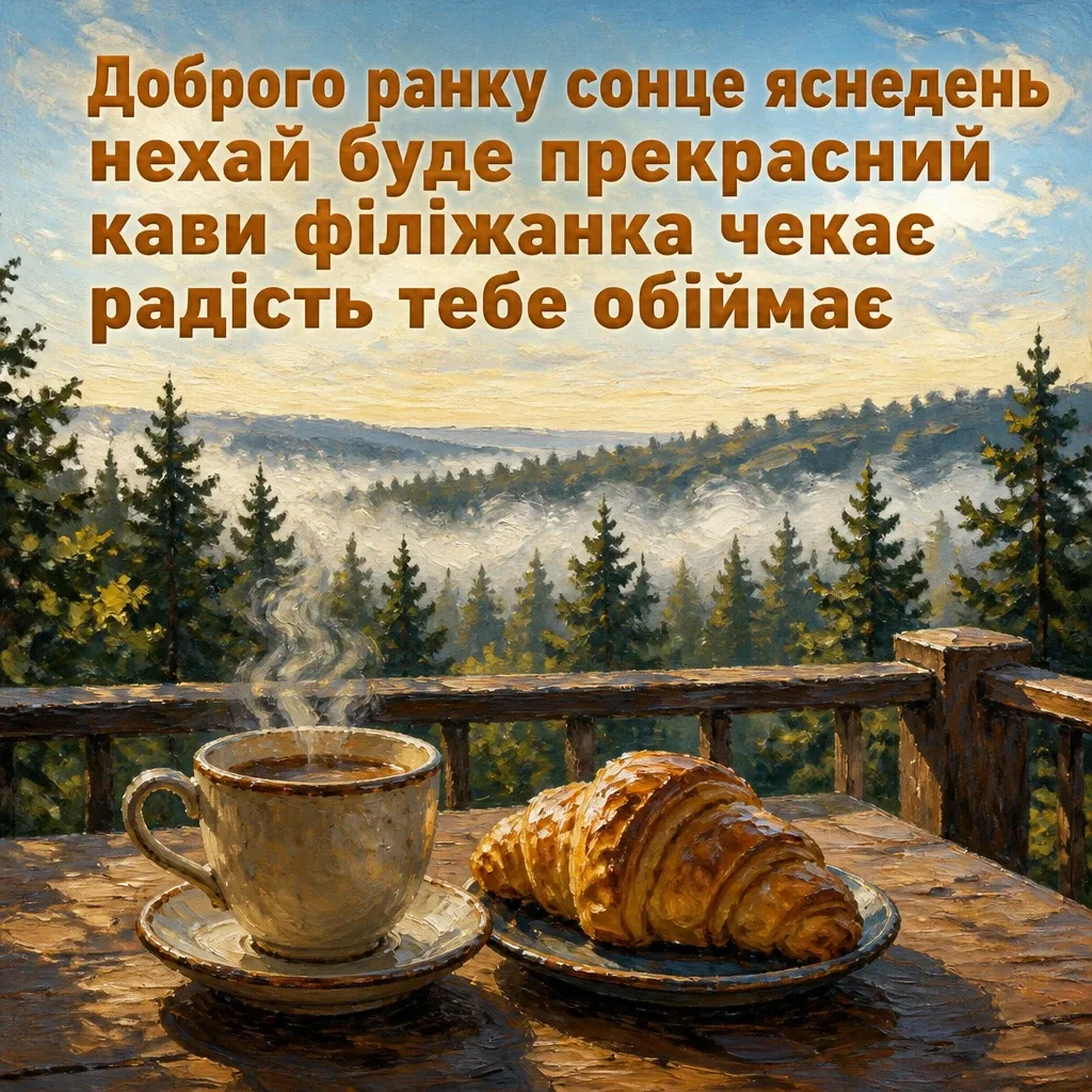 з добрим ранком привітання