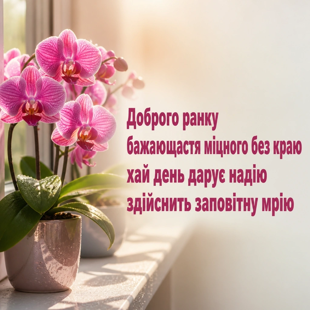 з добрим ранком привітання