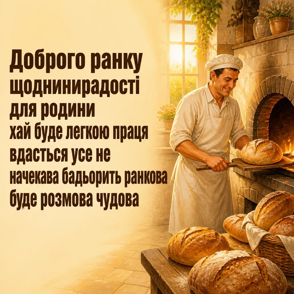 з добрим ранком привітання