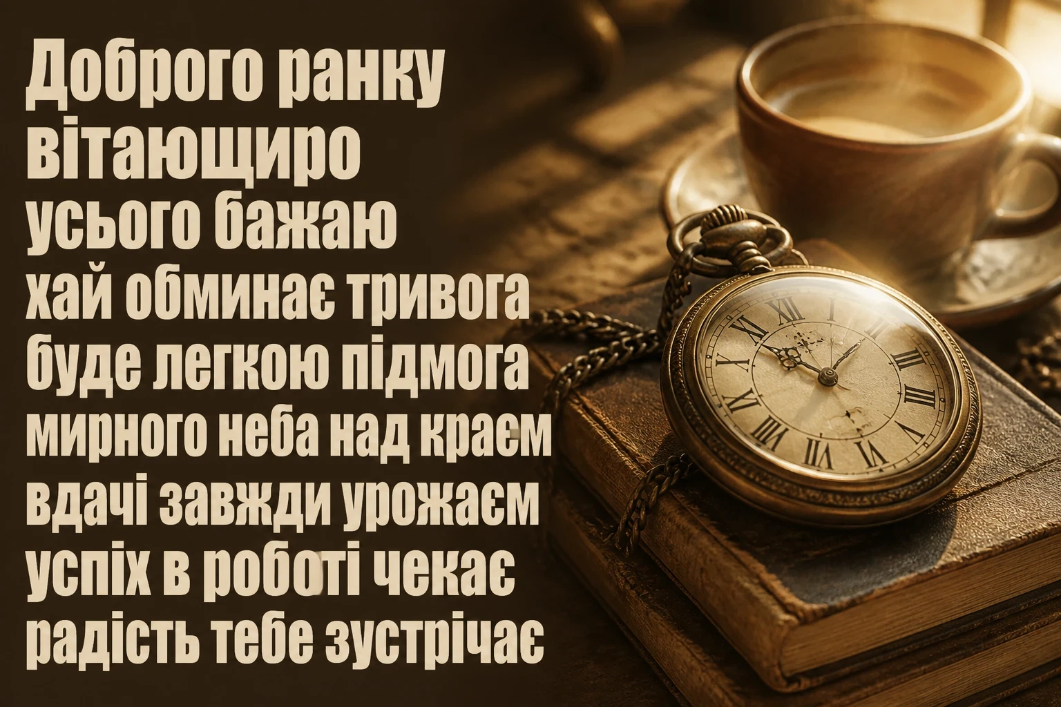 з добрим ранком привітання