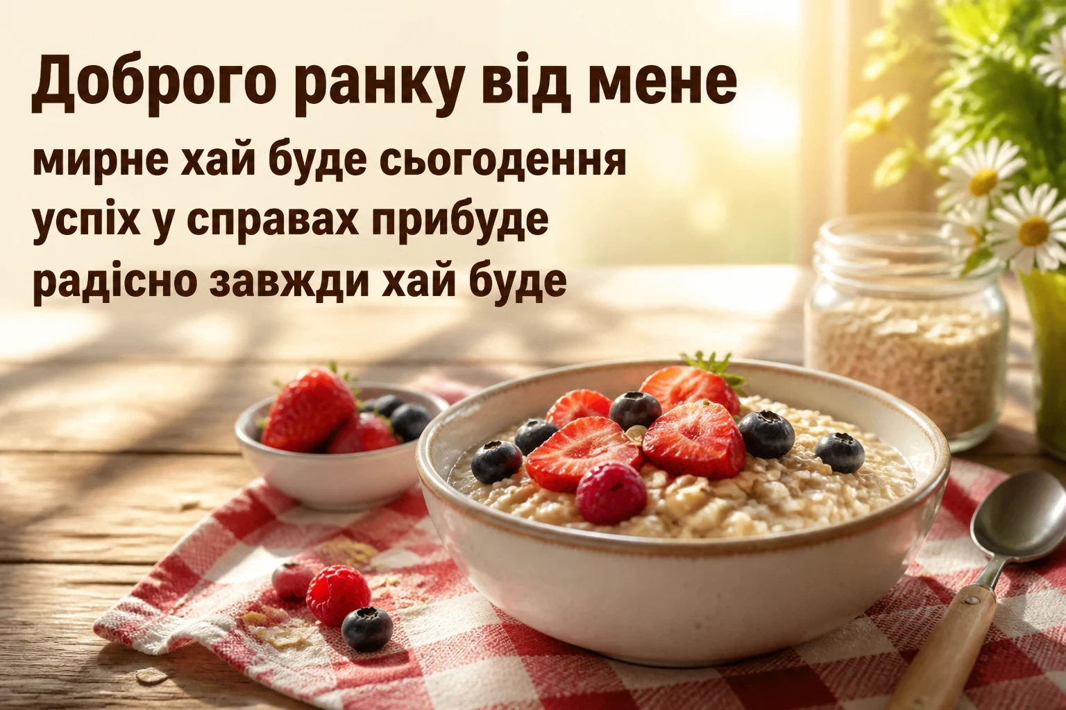 з добрим ранком привітання