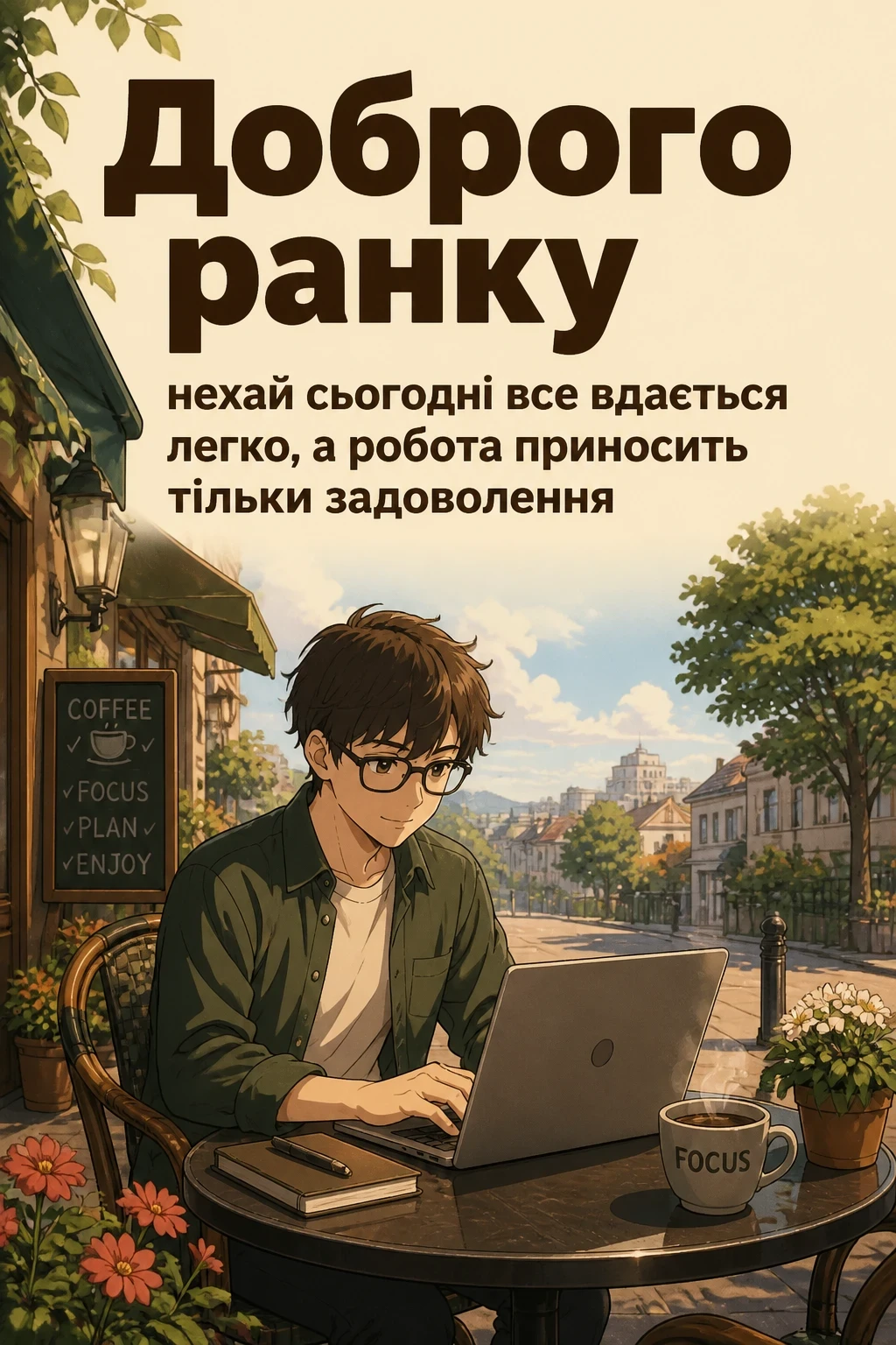 з добрим ранком привітання