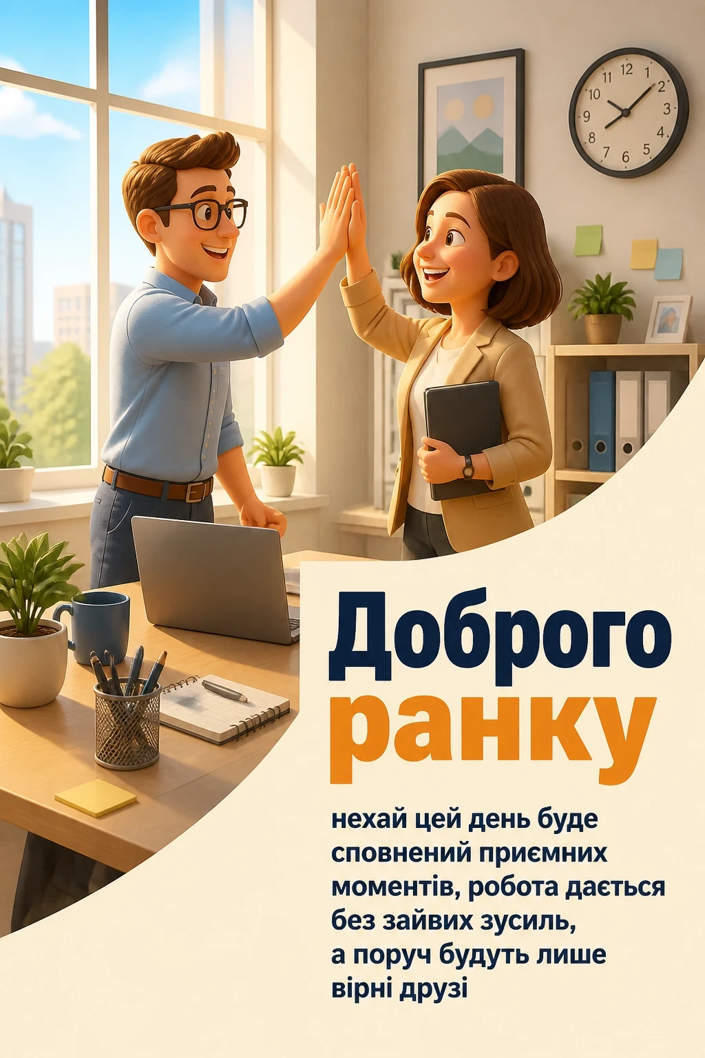 з добрим ранком привітання