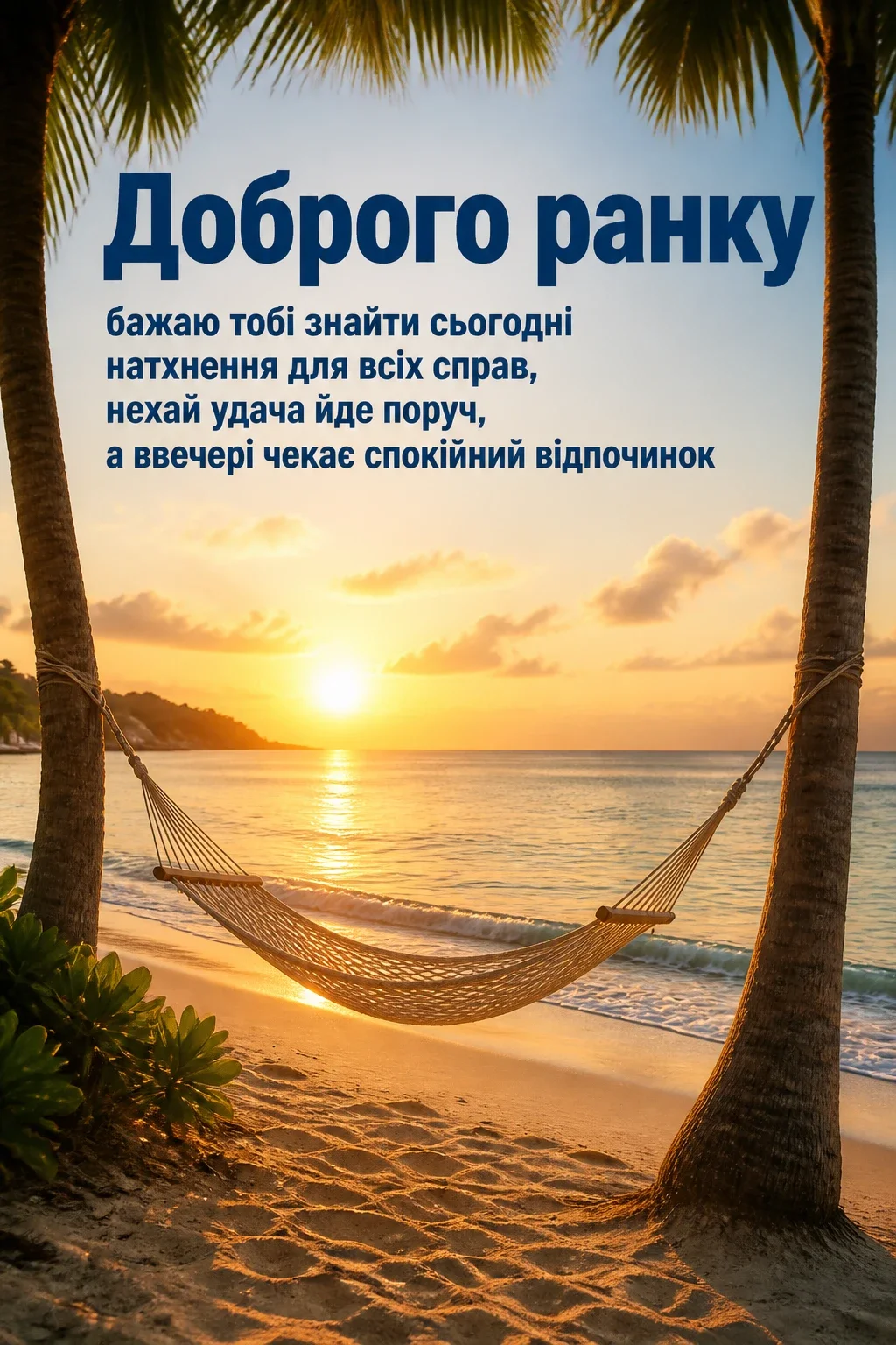з добрим ранком привітання
