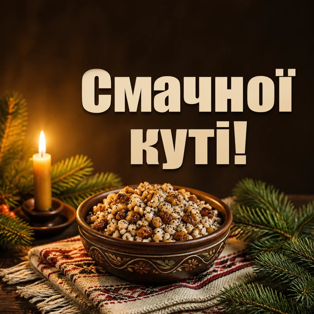 смачної куті привітання