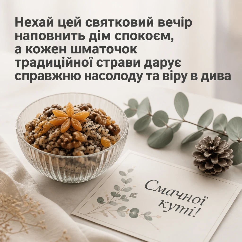 смачної куті привітання