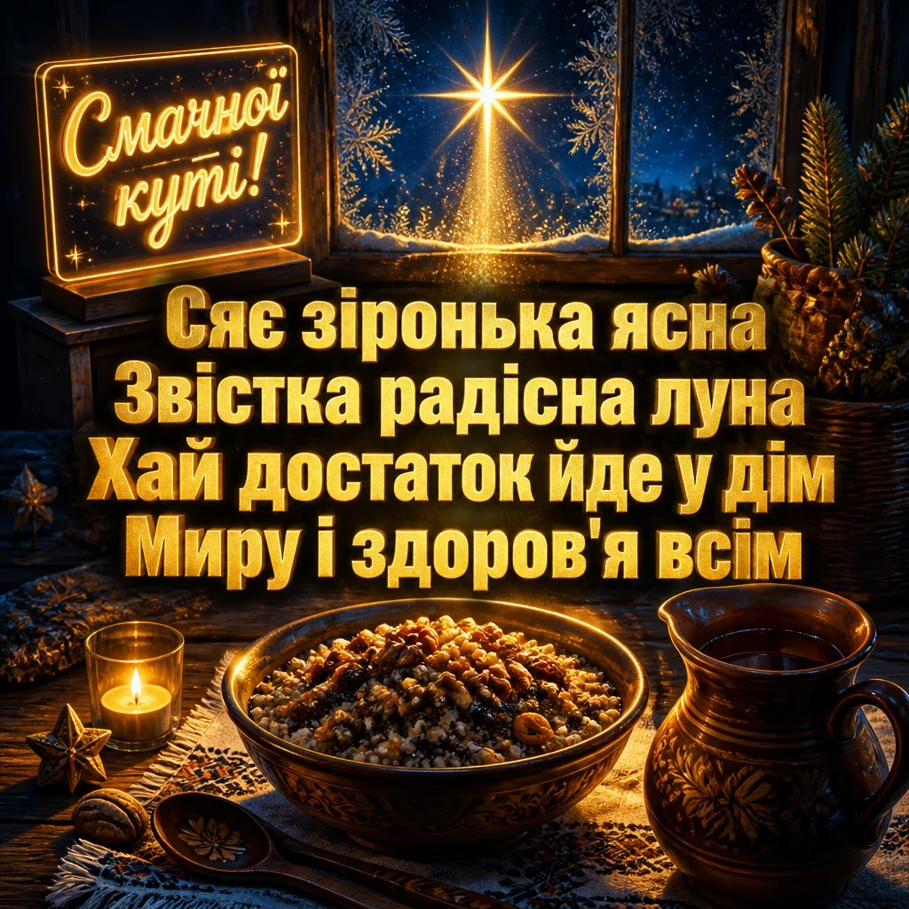 смачної куті привітання