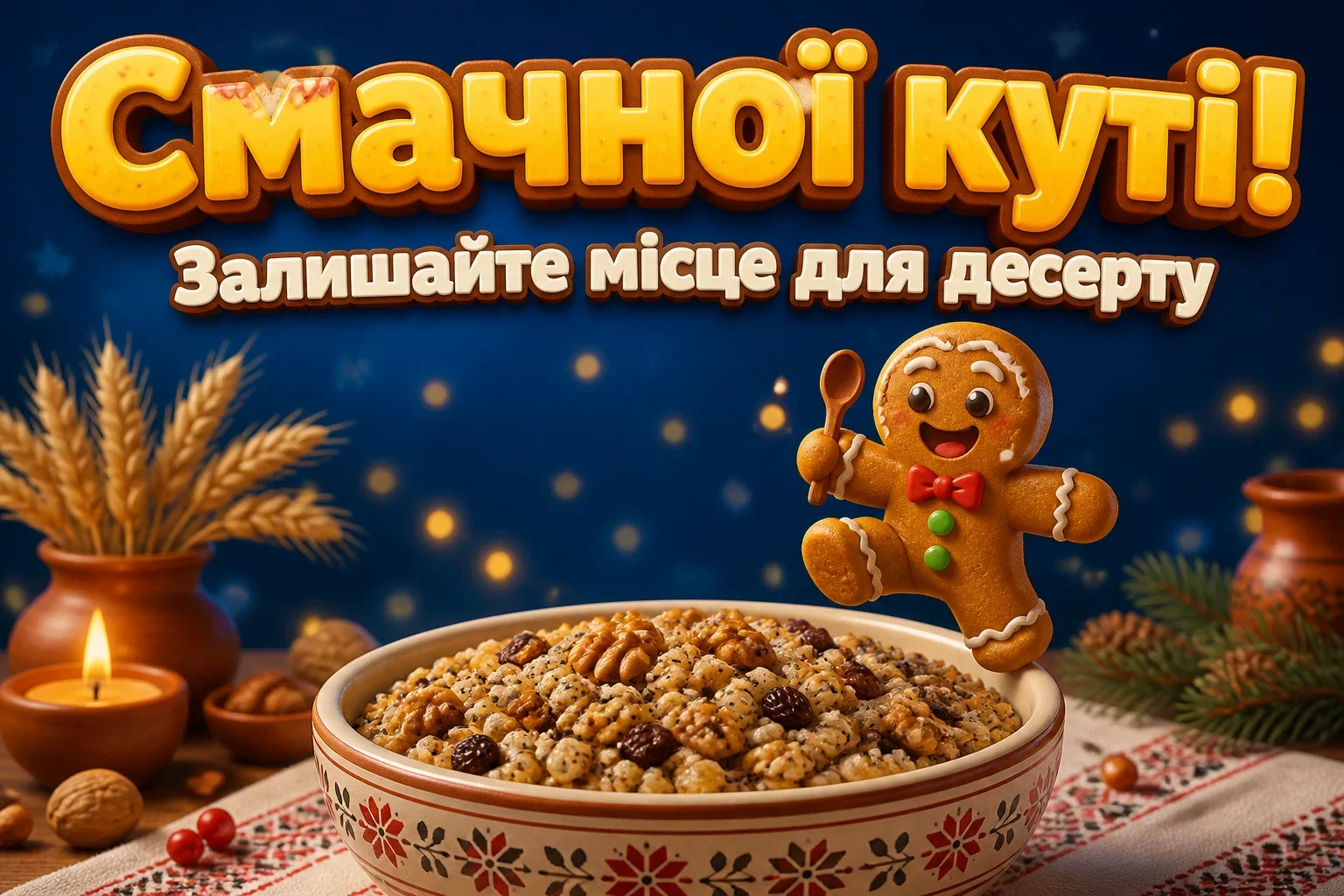 смачної куті привітання