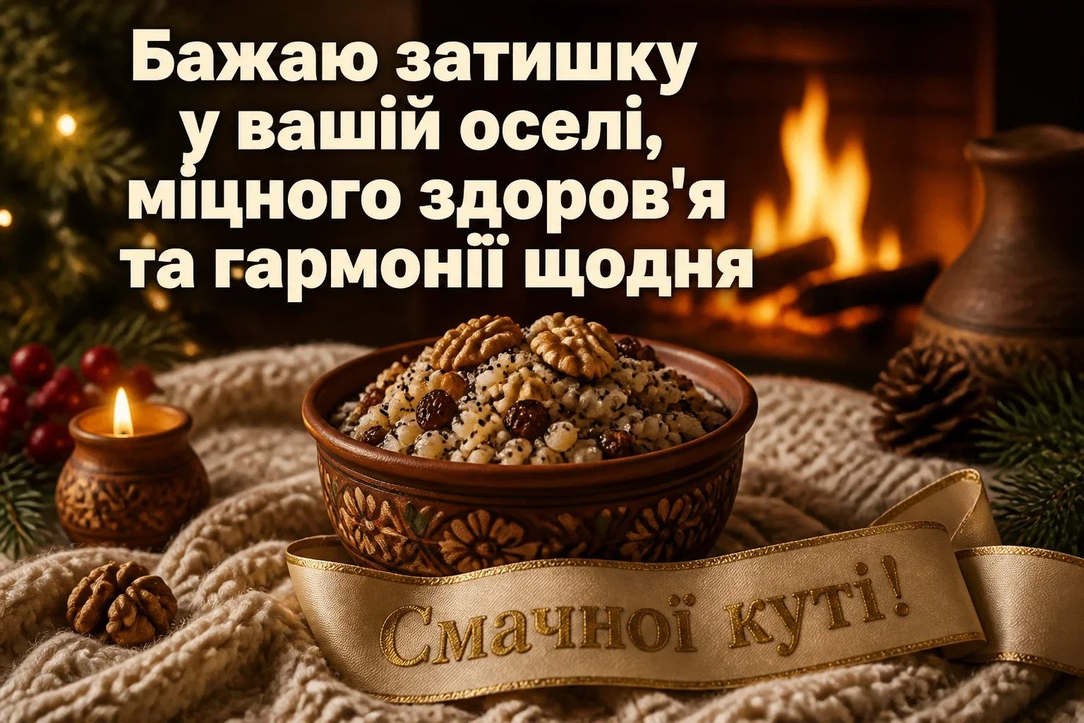 смачної куті привітання