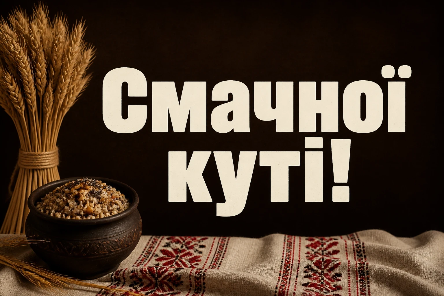 смачної куті привітання