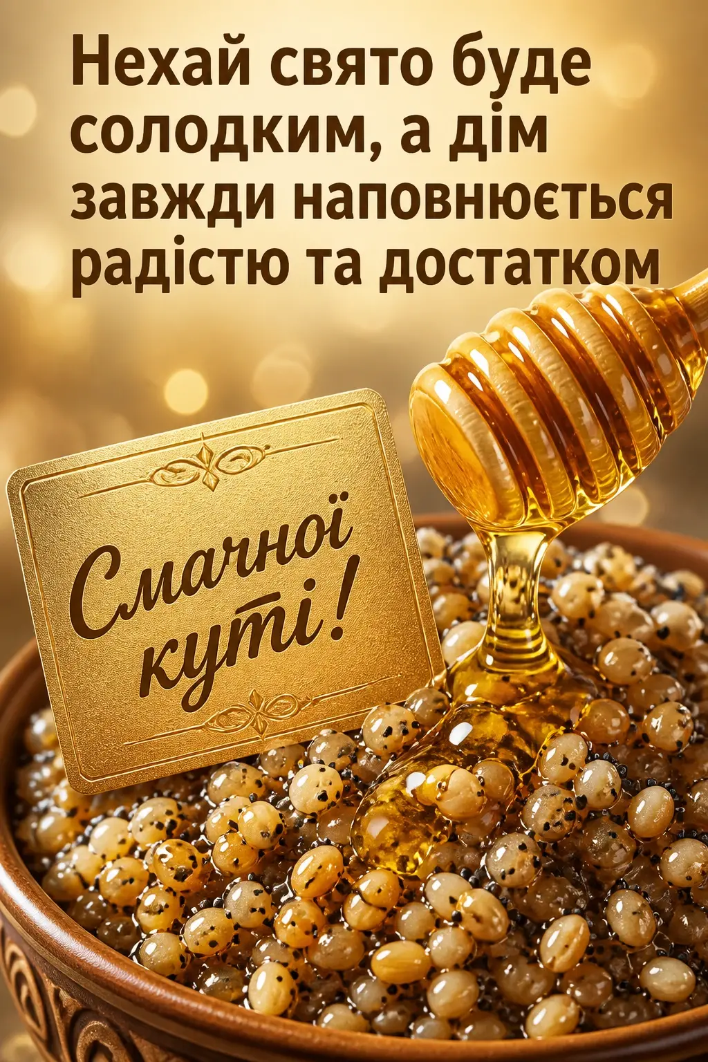 смачної куті привітання