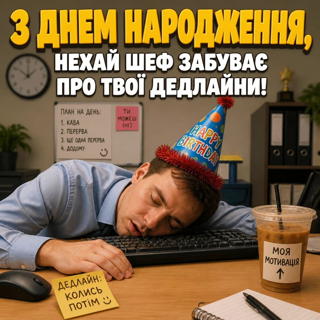 прикольні привітання з днем народження колезі чоловіку