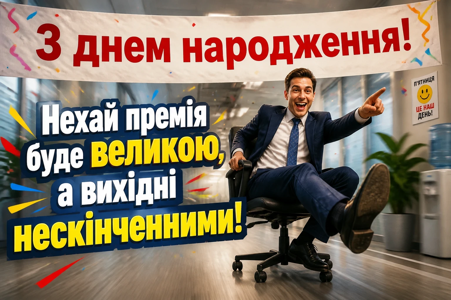 прикольні привітання з днем народження колезі чоловіку