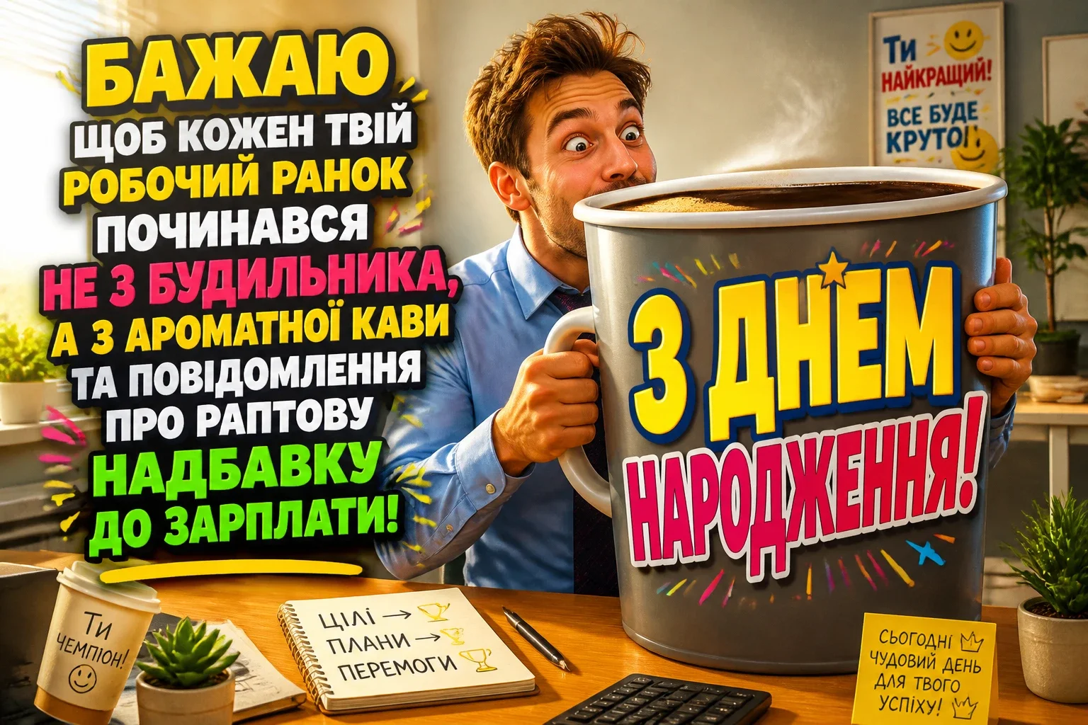 прикольні привітання з днем народження колезі чоловіку