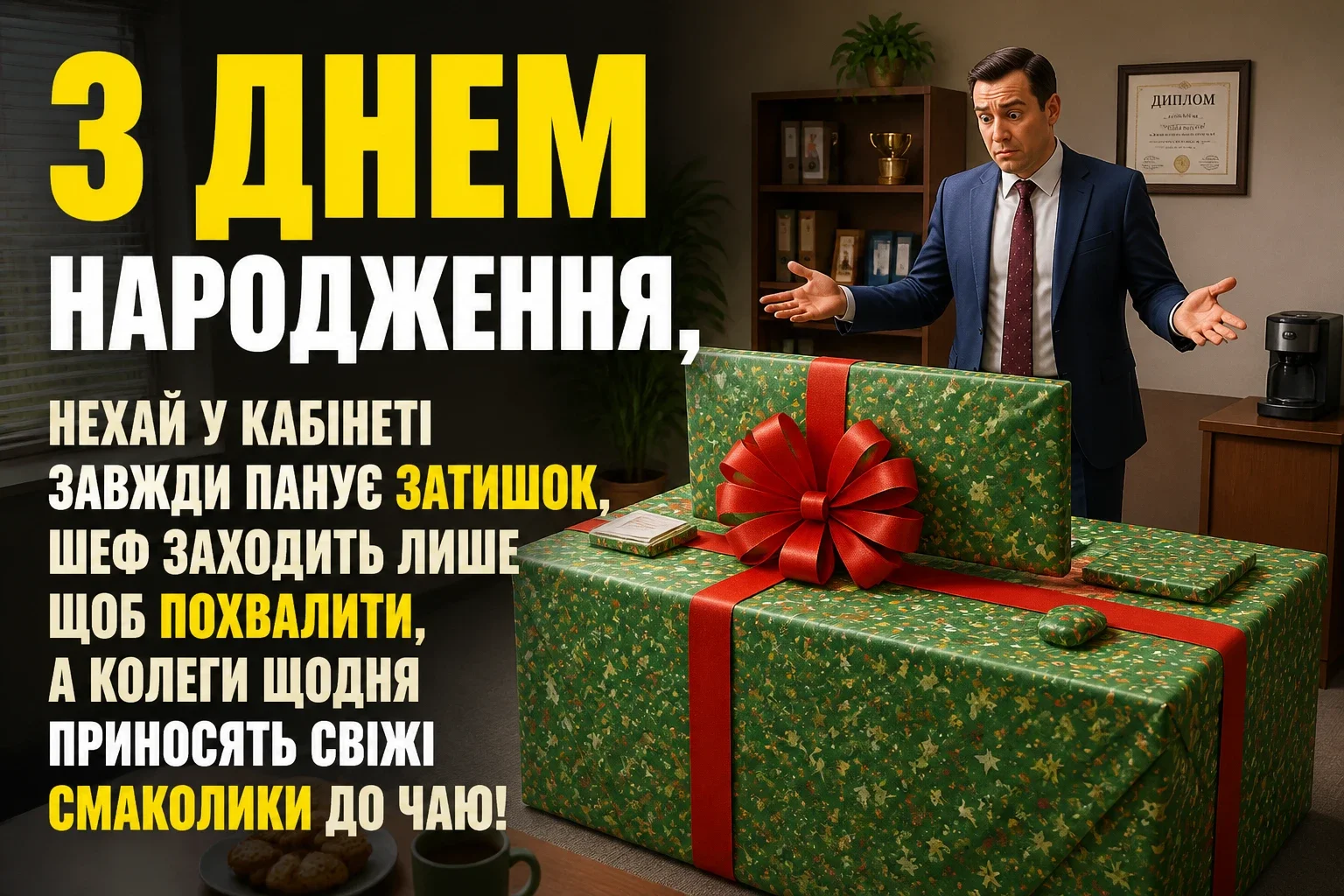прикольні привітання з днем народження колезі чоловіку