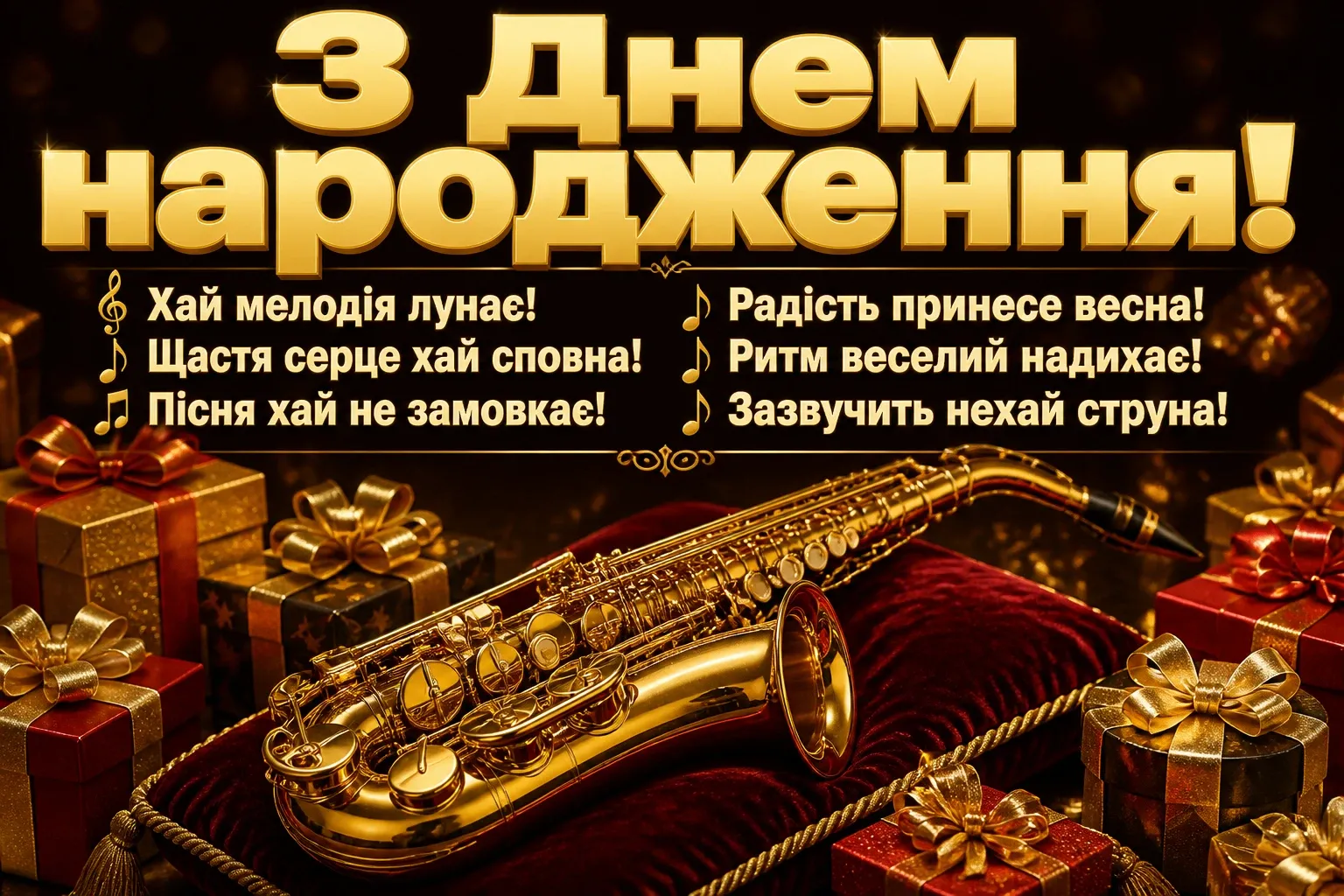 музичне привітання з днем народження племінника