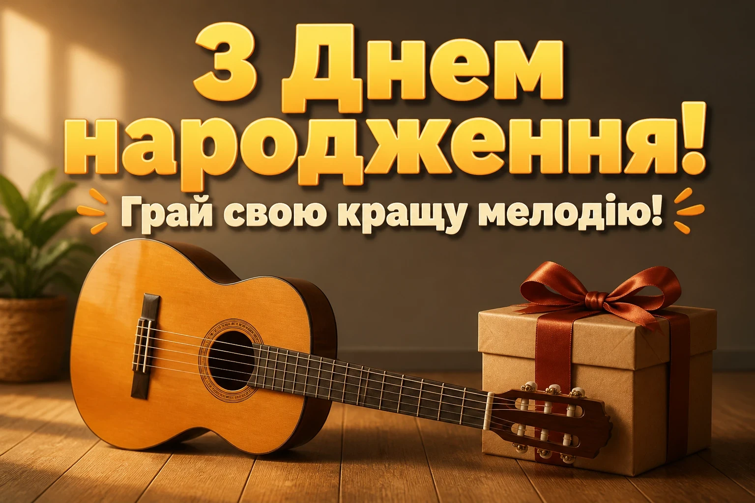 музичне привітання з днем народження племінника
