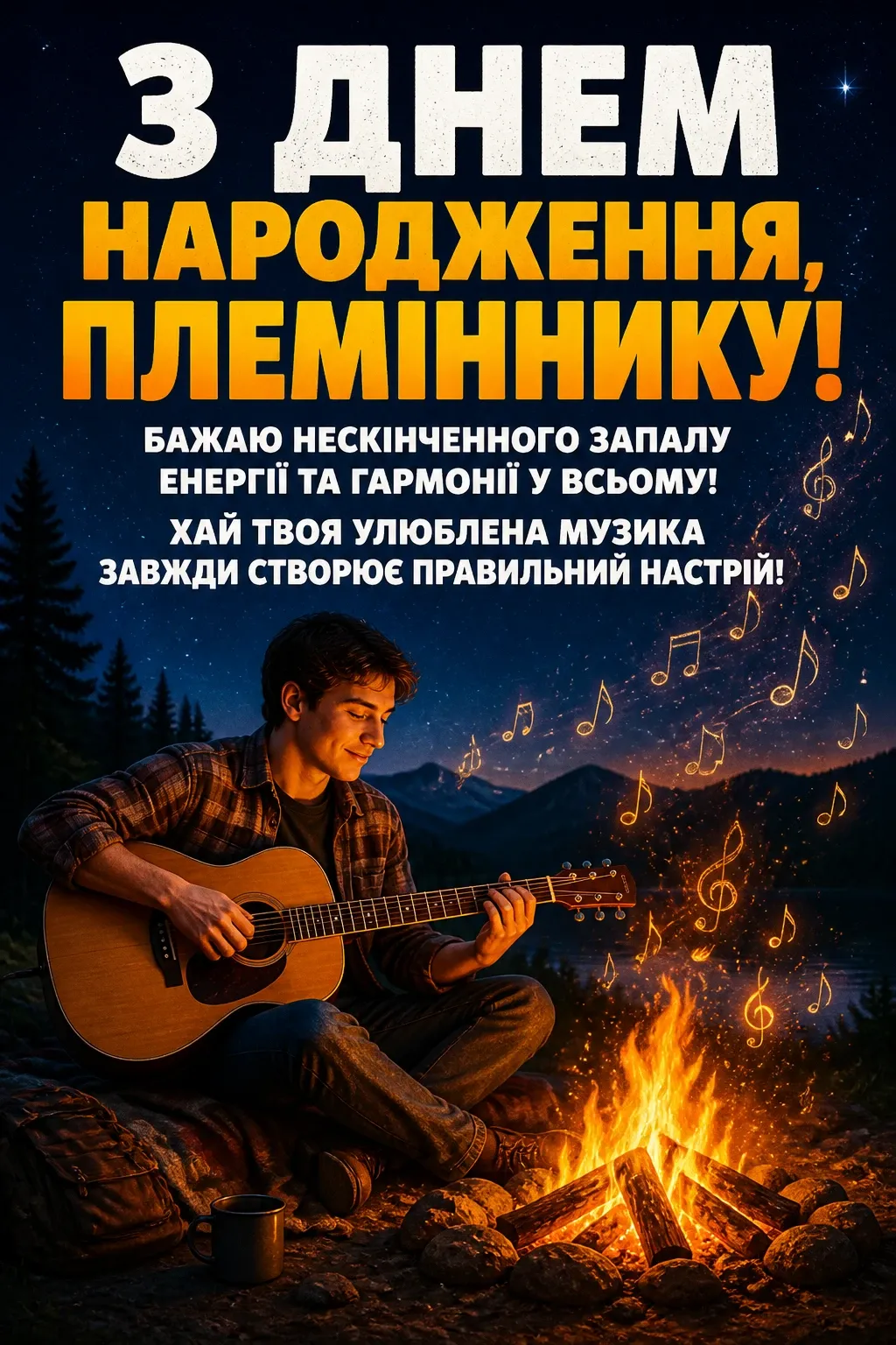 музичне привітання з днем народження племінника