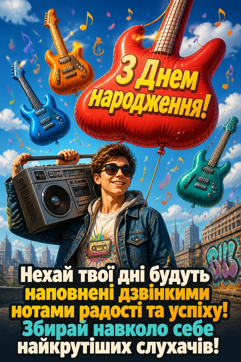 музичне привітання з днем народження племінника