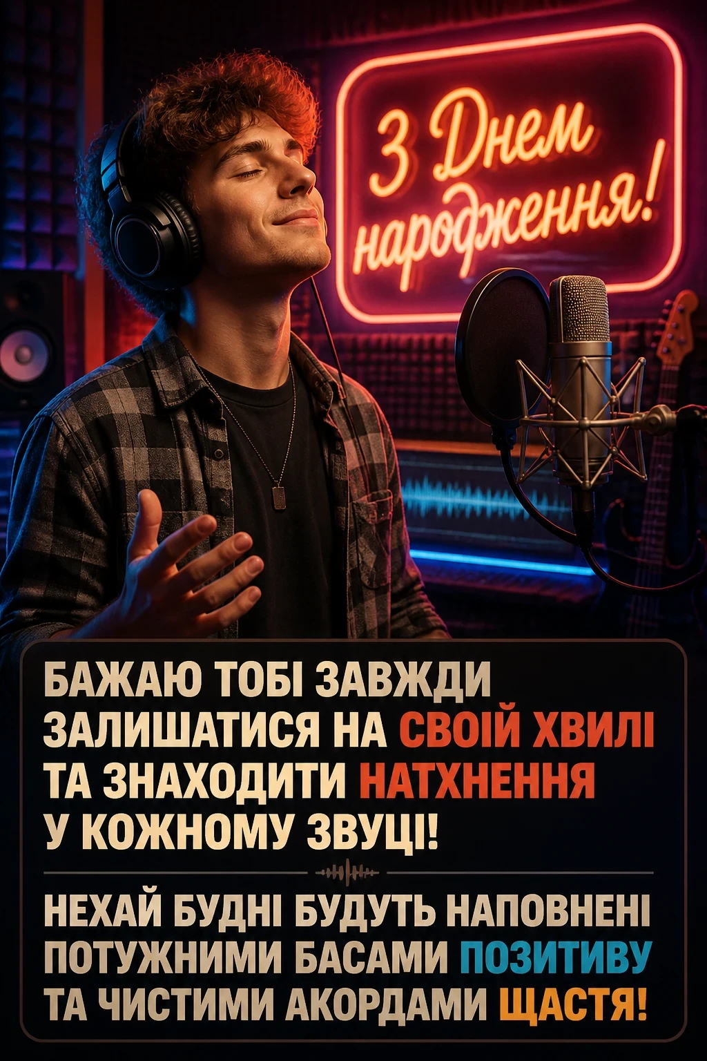 музичне привітання з днем народження племінника
