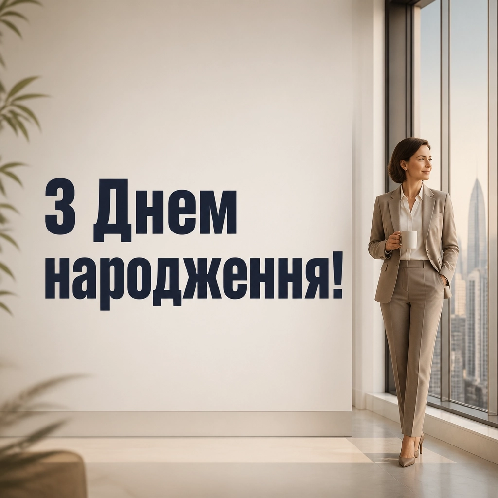 привітання з днем народження жінці керівнику