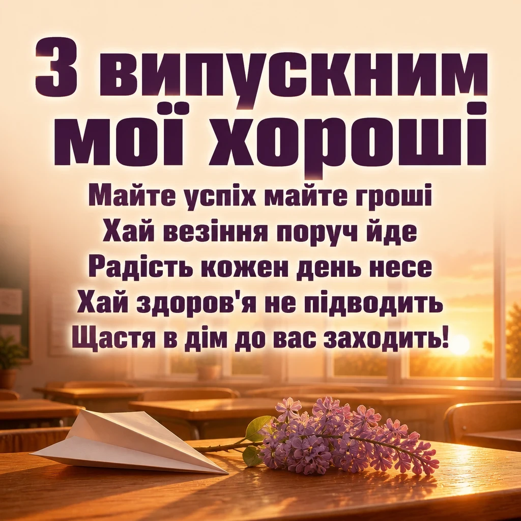 привітання випускникам від класного керівника привітання випускникам від класного керівника