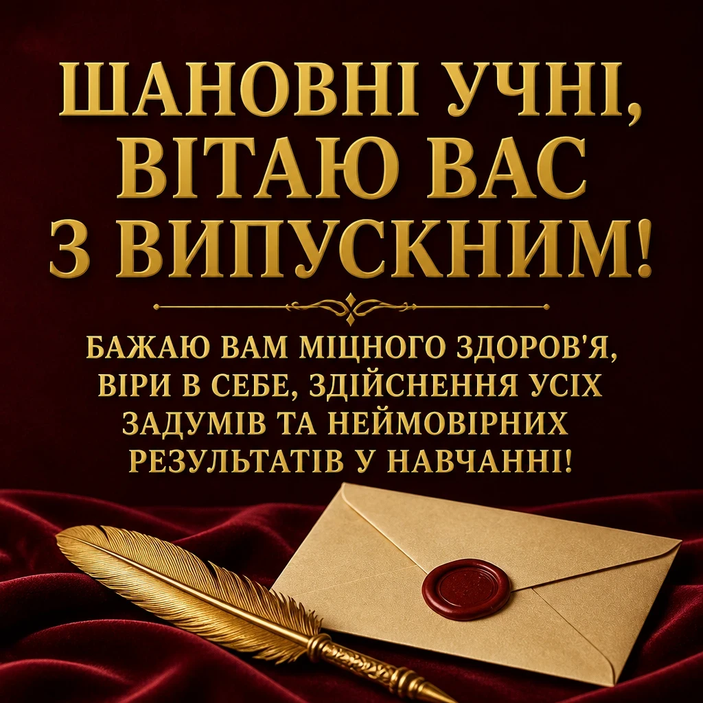привітання випускникам від класного керівника привітання випускникам від класного керівника