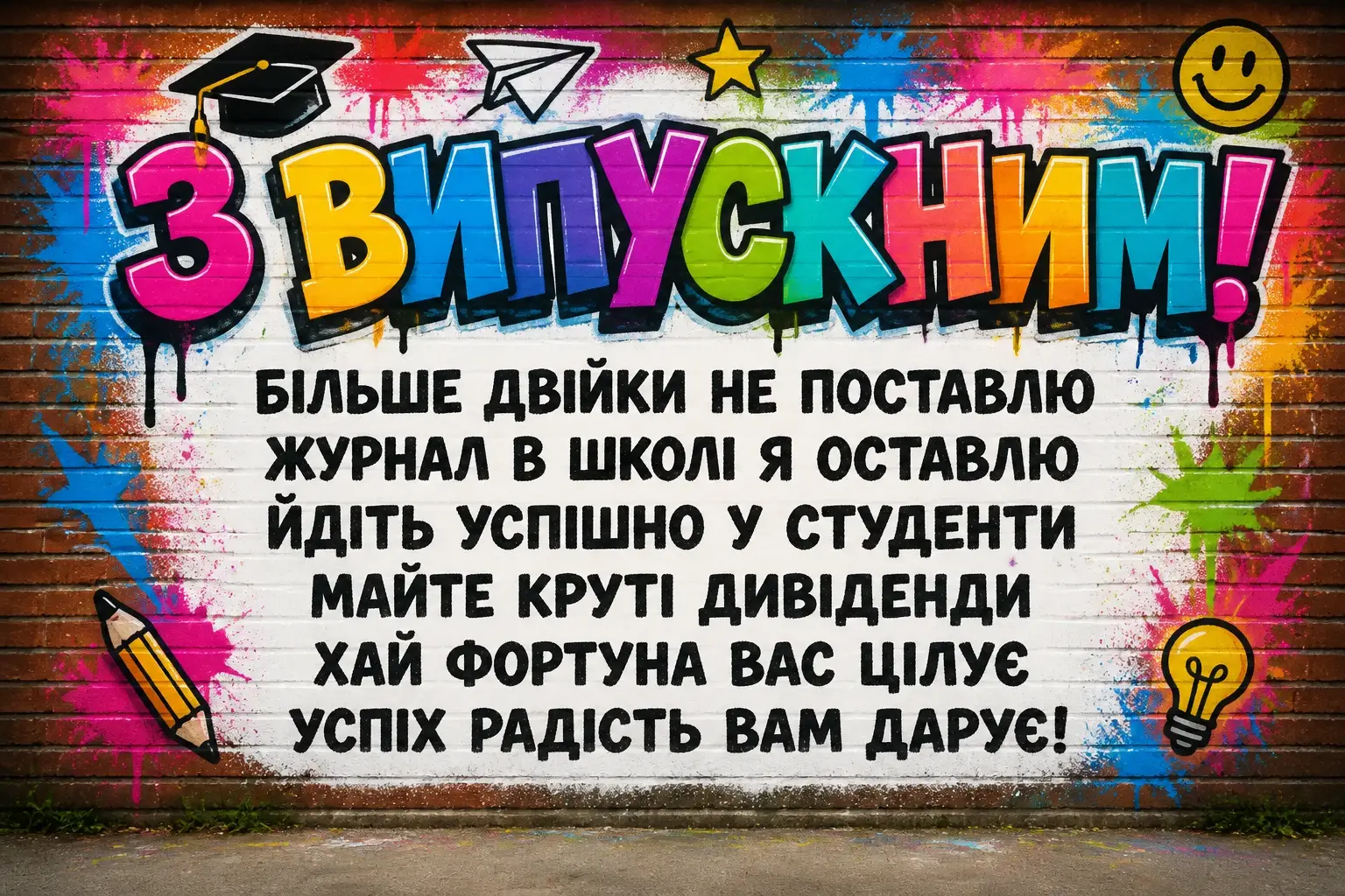 привітання випускникам від класного керівника привітання випускникам від класного керівника