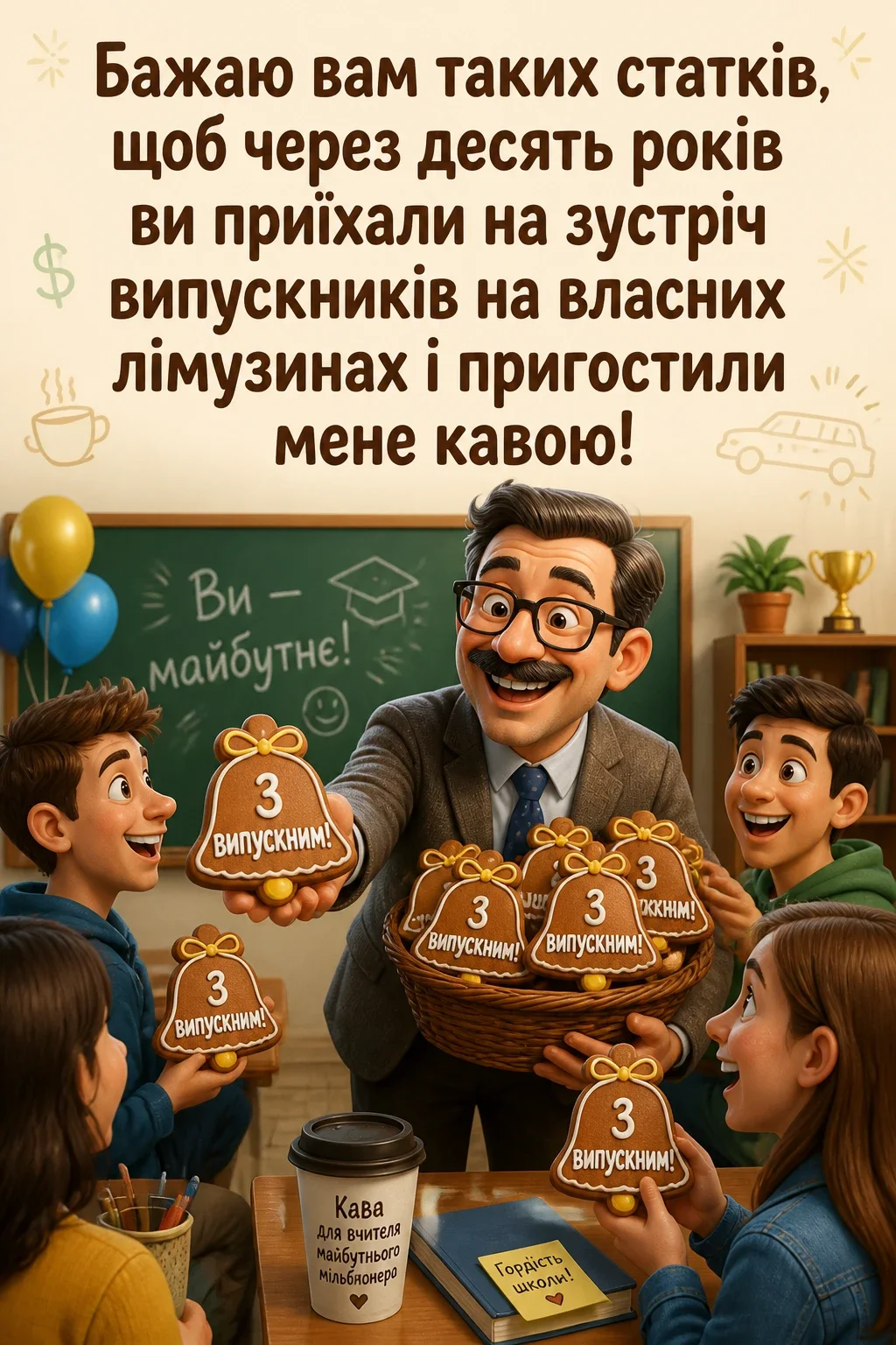 привітання випускникам від класного керівника привітання випускникам від класного керівника