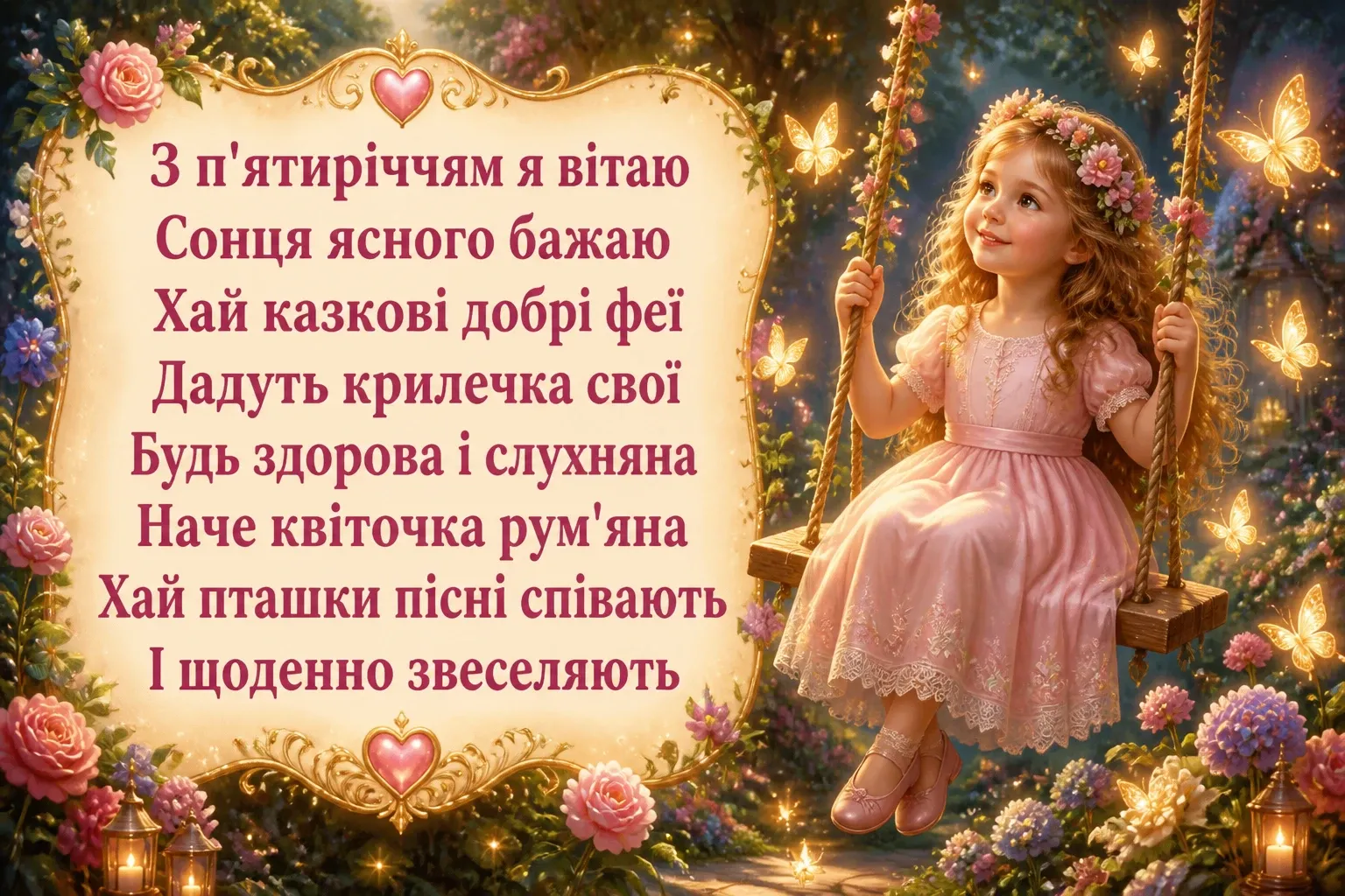 привітання з днем народження дівчинці 5 років у віршах привітання з днем народження дівчинці 5 років у віршах