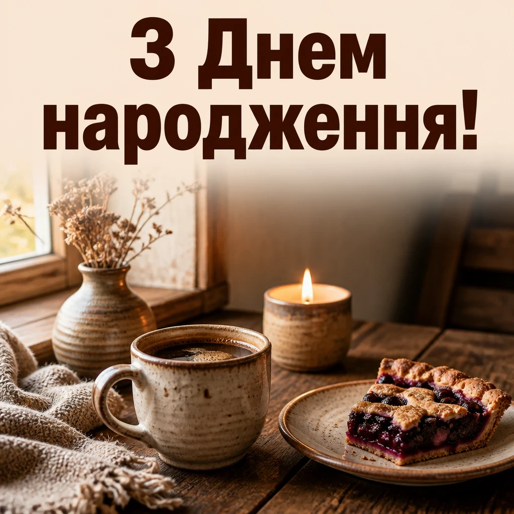 душевне привітання з днем народження
