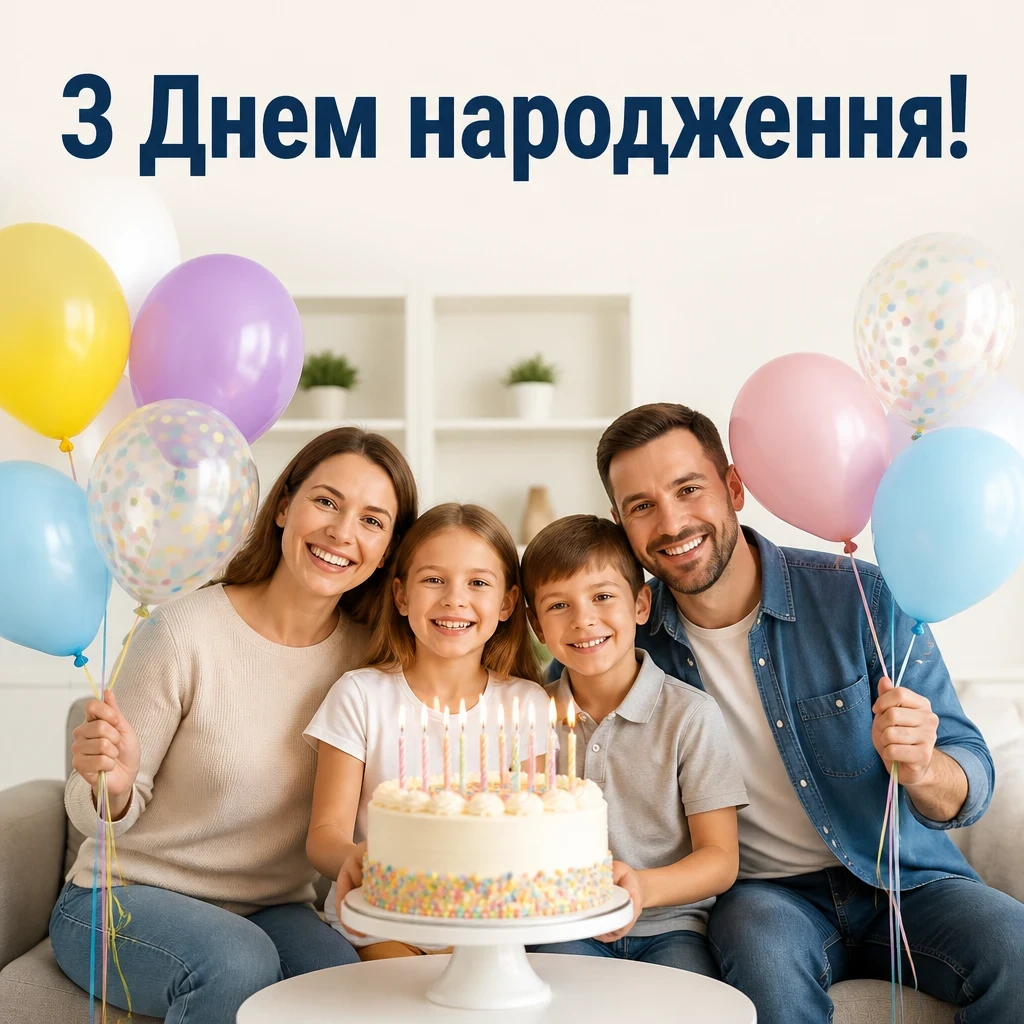 душевне привітання з днем народження