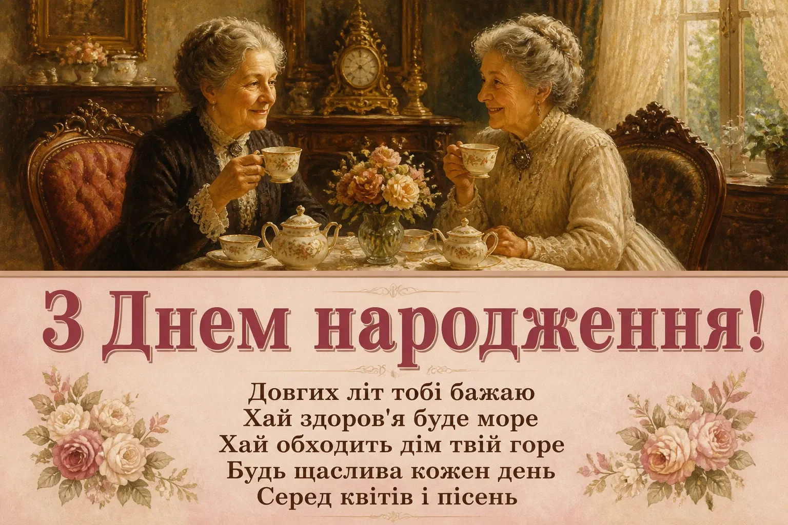 душевне привітання з днем народження